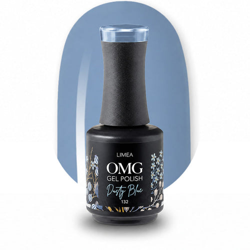 132 Dusty Blue Gel Polish