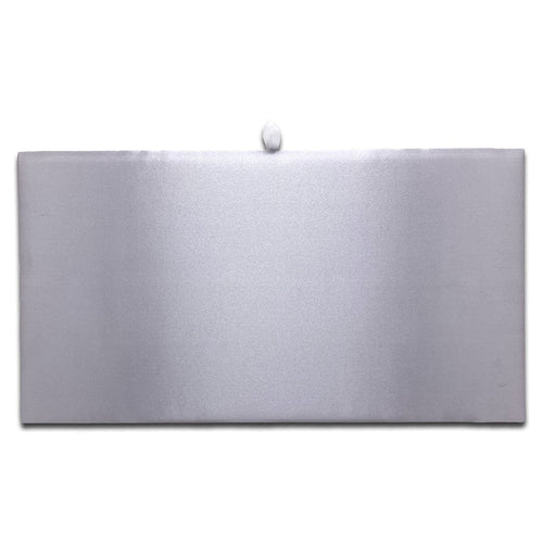14 1/8" x 7 5/8" Silver Silk Display Pad Tray Insert