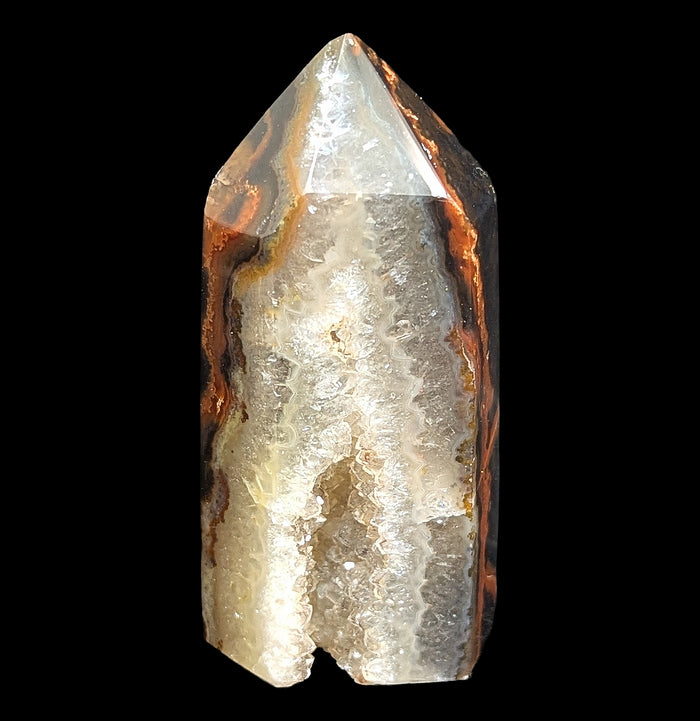 Assorted Druzy Agate Polished Points-Minerals-Quasar Gems-PaxtonGate