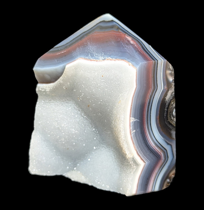 Assorted Druzy Agate Polished Points-Minerals-Quasar Gems-PaxtonGate