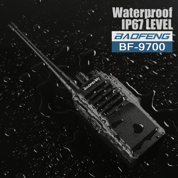 Baofeng BF-9700 [5 Pack] | UHF | 7/5/1W | Waterproof | Noise Reduction - Radioddity