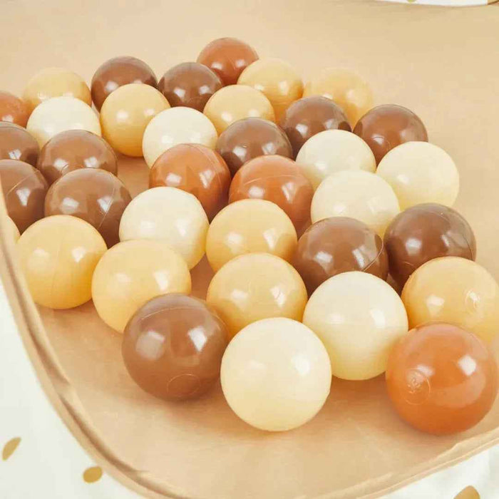 Bieco® Žogice za bazenček Chocolate Bliss 100 kos Bieco