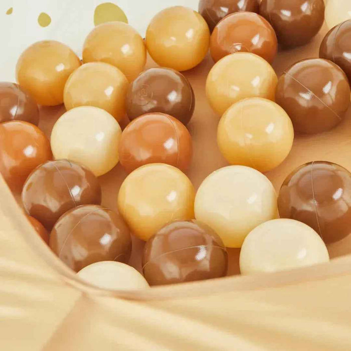 Bieco® Žogice za bazenček Chocolate Bliss 100 kos Bieco