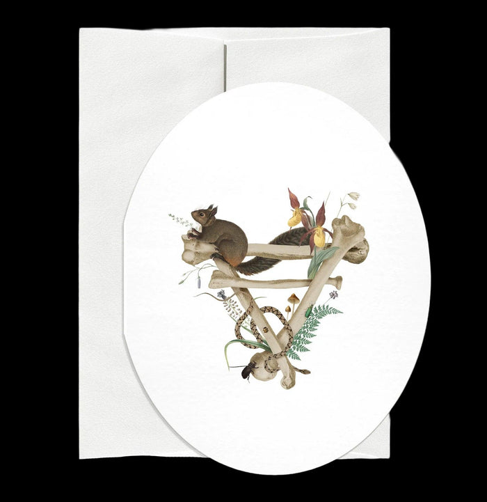 Earth Elemental Greeting Card-Cards-Open Sea-PaxtonGate