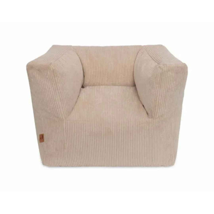 Jollein® Otroška zofa Beanbag Corduroy Natural Jollein