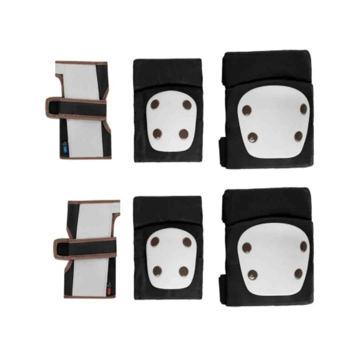 KikkaBoo® Ščitniki za kolena in komolce Black KikkaBoo