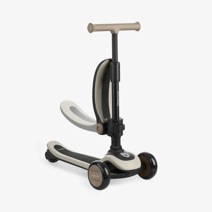 KikkaBoo® Otroški poganjalec/skiro 2v1 Treo Beige KikkaBoo