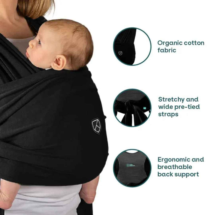 Koala Babycare® Trak za nošenje Band 2 Full Black Koala Babycare