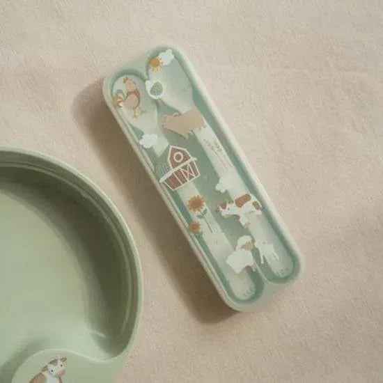Little Dutch® Set 2 žličk za hranjenje Little Farm Little Dutch