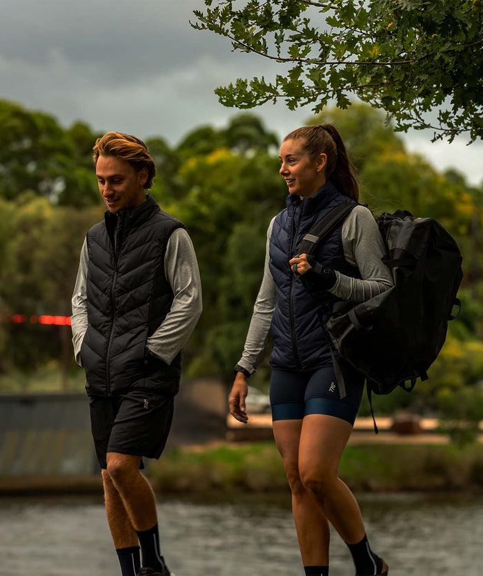Men's Cumulus Puffer Vest - Black