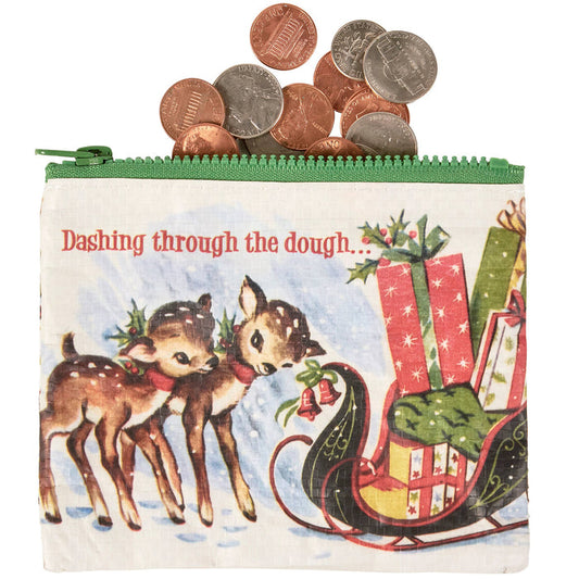 Zipper Wallet-Dashing Through The Dough